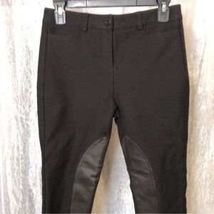 WORTH NY leather riding breeches